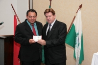 Entrega de Credenciais Londrina 05/09/2011