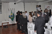 Entrega de credenciais - Santo Antonio da Platina 18 de agosto