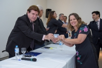 Entrega de credenciais - Londrina 07 de dezembro